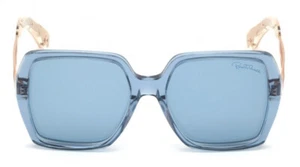 Roberto Cavalli RC 1106 84V Crystal Blue Gold Plastic Sunglasses Frame 56-18-140 - Picture 1 of 3
