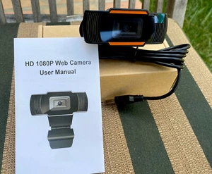 FOTOCAMERA WEB HD 1080P con MICROFONO INTEGRATO CANCELLAZIONE RUMORE - Foto 1 di 9