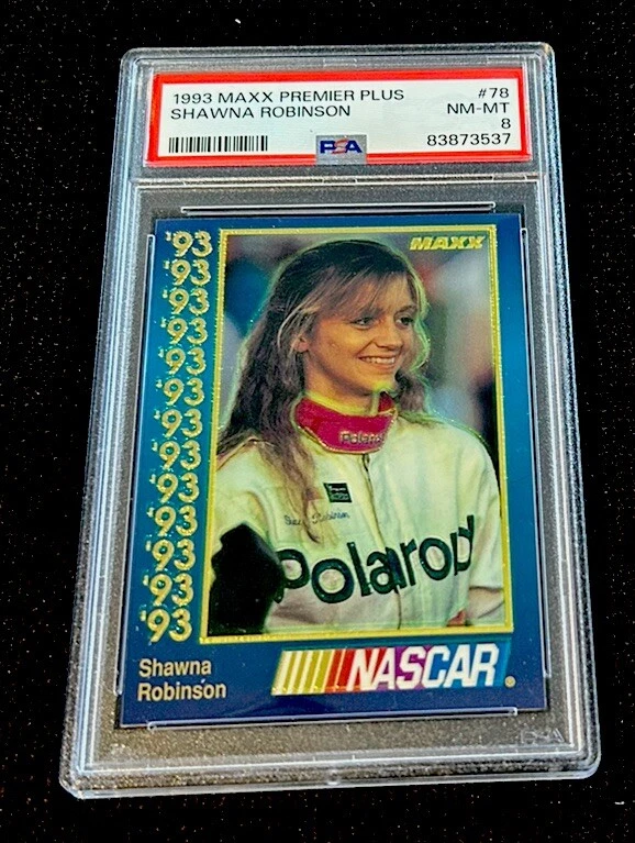 SHAWNA ROBINSON ROOKIE RARE 1993 Maxx Premier Plus PSA 8 - Image 1 of 2