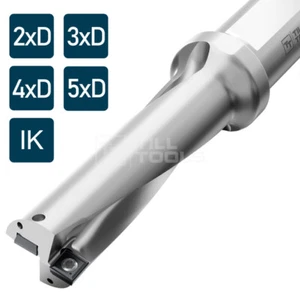 Vollbohrer 2xD 3xD 4xD 5xD mit Innenkühlung, Wendeplattenbohrer SPMT/SPMG/SPGT - Bild 1 von 6
