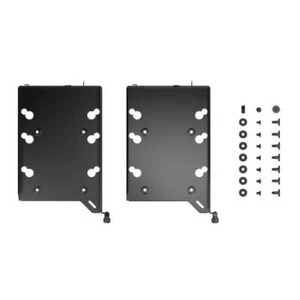 Kit plateau disque dur Fractal Design FD-A-TRAY-001 - Type-B (2-pack) - Noir pour Define 7 - Photo 1/2