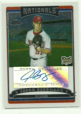 2006 Topps Chrome AUTOGRAPHED ROOKIE CARDS Pick-A-RC Botts Bergmann Josh Wilson - Image 1 of 3