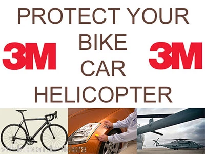 Helicopter Bike Frame Protection Tape 8671HS Strong Clear Protective Film by 3M - Image 1 of 3