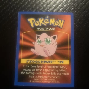 Tarjeta Pokémon Kellogg 1999 Canadá Jigglypuff #39 - Imagen 1 de 2