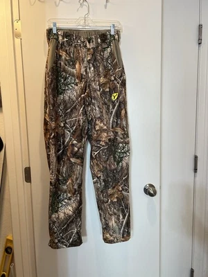 Shield Series S3 Mens M Pants Rain Blocked Camo Realtree Hunting Deer Real Tree - Image 1 of 4