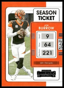 2021 Panini Contenders #19 Joe Burrow Stardust Cincinnati Bengals NM+ - Picture 1 of 2