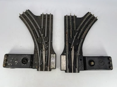 Lionel #022 O Gauge Lot of (2) Switch Track Left/Right Fair Condition - Image 1 of 4