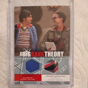 2012 Cryptozoic Big Bang Theory Rajesh Leonard Authentic Dual Wardrobe Card - Picture 1 of 2