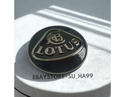 Lotus Elise/Exige/Evora Metal Nose Hood Emblem – Front Badge, New, ( BLACK ) - image 1 of 4