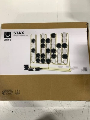 Umbra Sung Woo Park Design STAX - Cuatro en fila - LATÓN Foto 1 de 2