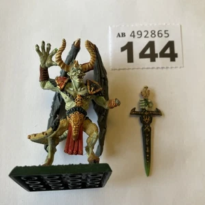 Warhammer Fantasy 5ta Edición Metal Caos Demonio Príncipe Alas Espada Pintada Fuera de Stock - Imagen 1 de 7