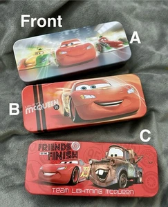 Lightning McQueen & Tow Mater Federmäppchen aus Blech, Disney Pixar "Cars". RAR. - Bild 1 von 3