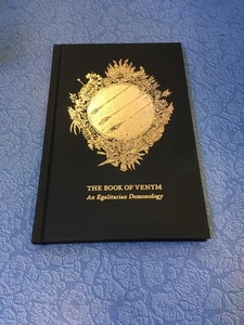 ALEX CF The Book of Venym HB Alex CF 2002 SIGNED Occult grimoire Demonology - Picture 1 of 4