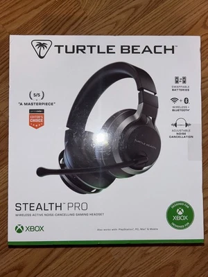 Auriculares inalámbricos para juegos Turtle Beach Stealth Pro con cancelación de ruido - Xbox Foto 1 de 2