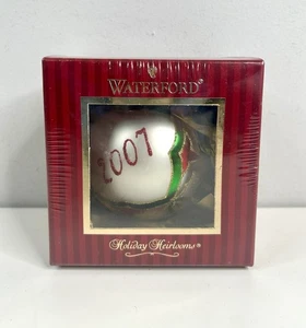 Waterford Holiday Heirlooms 2007 Weihnachtskugel Ornament - Bild 1 von 2