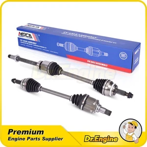 2x Conjunto de eje delantero CV para Toyota Sienna 2013-2015 3,5 L tracción delantera solamente - Imagen 1 de 9