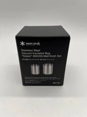Snow Peak Limited FUKUYAMA Stacking Mug NEW FUKUYAMA Limited H300 and H450 - Image 1 of 4