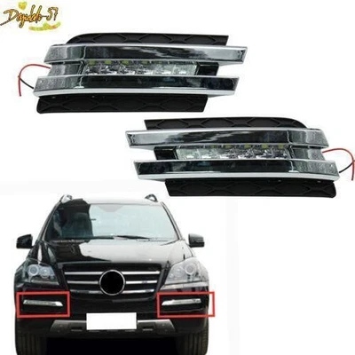 2x Luz antiniebla LED DRL para Mercedes-Benz X164 GL450 2007-2012 Foto 1 de 4