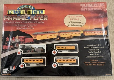 JUEGO TREN DE PASAJEROS BACHMANN PRAIRIE FLYER ESCALA N 24004 NUEVO Foto 1 de 2
