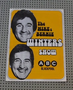 THE MIKE & BERNIE WINTERS SHOW-ABC Programa de Teatro BLACKPOOL 1975 - Imagen 1 de 2