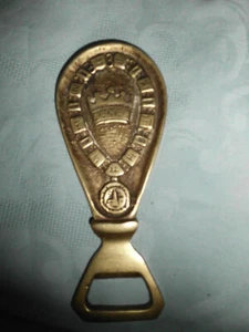 Flaschenöffner Bierflaschenöffner mit Vereinskette 1980/81 13 cm lang - Bild 1 von 2