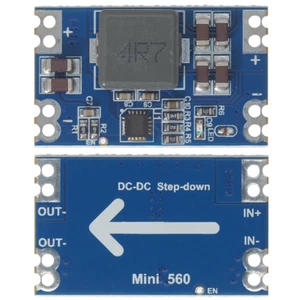 DC-DC Mini 560 Spannungsregler Step-down 5A Buck Converter Modul 3,3V 5V 9V 12V - Bild 1 von 6