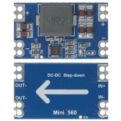 DC-DC Mini 560 Spannungsregler Step-down 5A Buck Converter Modul 3,3V 5V 9V 12V - Bild 1 von 4