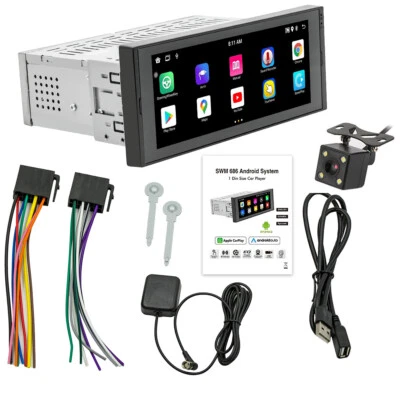 Radio Bluetooth Coche Android Reproductor Multimedia Navegación GPS Inversión Asistido Foto 1 de 4