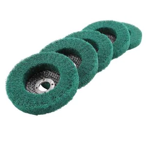 5Pcs Nylon Fiber Flap Wheels Polishing Buffing Wheel Scouring Pad Grinding8839 - Picture 1 of 7
