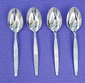 4-Oneida Community FROSTFIRE Edelstahl PLACE/SUPPE SPOOS 6 3/4" - Bild 1 von 4
