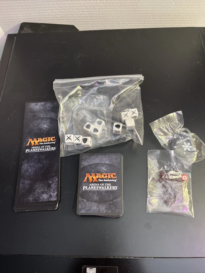 Magic the Gathering Arena of the Planeswalkers Spell Cards Dice Tokens - Image 1 of 1