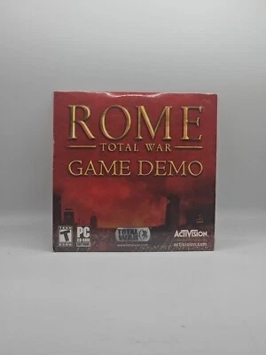 Rome: Total War (PC, 2004) GAME DEMO Activision New Sealed HTF  - Image 1 of 2