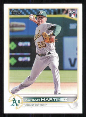 2022 Topps Update #US77 Adrian Martinez RC - Image 1 of 2