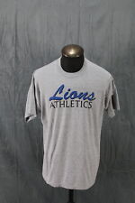 Camisa universitaria vintage - Lambton Lions Athletics Rule the Jungle - Para hombre XL