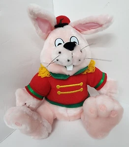 Sugar Loaf Pink Bunny Plush Stuffed Toy Rabbit Prize Easter Music Conductor Hat - Picture 1 of 12