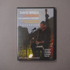 Sunrise Concert - David Broza W/ Jackson Browne Shawn Colvin (DVD, 2007) - Foto 1 di 6