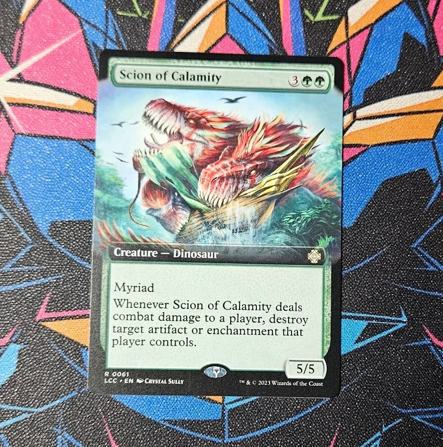 Scion of Calamity NM Extended Art MTG Lost Caverns Of Ixalan Unplayed Magic LCC - Image 1 of 1