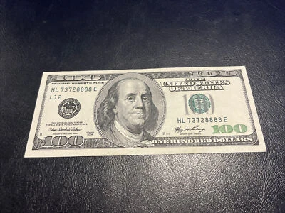 PRICE DROP 2006 One Hundred Dollar Bill • $100 • Uncirculated UNC • HL73728888E - Image 1 of 4