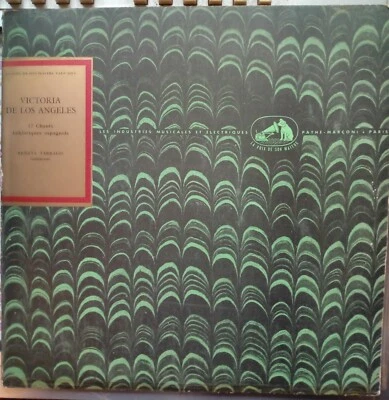 VICTORIA DE LOS ANGELES 17 CHANTS FOLKLORIQUES ESPAGNOLS EARLY EDITION 1958 - Photo 1/3