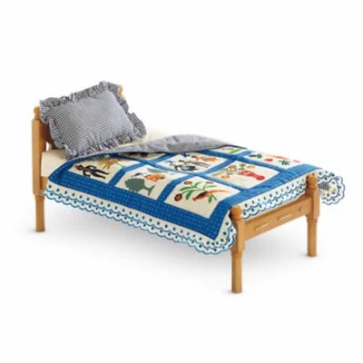 American Girl Addy's BED and BEDDING NIB furniture Addy - Image 1 of 2