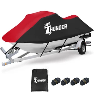 NEVERLAND Jet Ski Cover Trailerable Cover Heavy Duty Universal Fits 120''-135'' - Picture 1 of 12