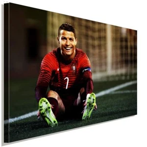 Ronaldo Sport Leinwandbild AK ART Wanddeko Wandbild Made inGermany TOP XXL - Bild 1 von 5