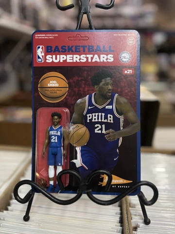 Super 7 Joel Embiid Philadelphia 76ers NBA Reaction Figure Cover
