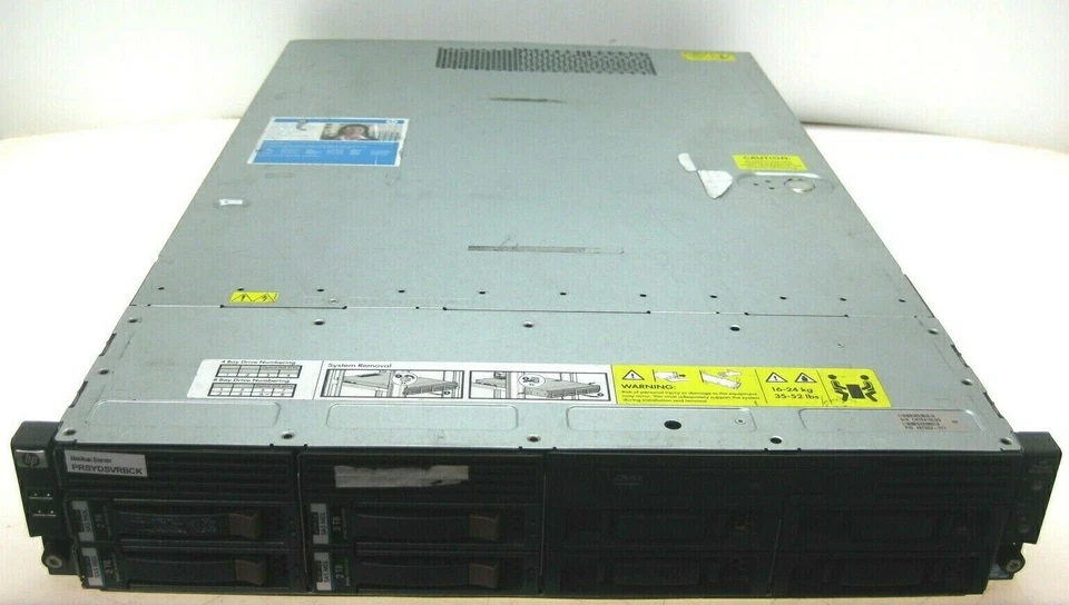 HP ProLiant DL180 G6 8 Bay 2x Xeon Quad Core E5520 @2.26GHz, 4GB RAM, 4x 2TB HDD - Image 1 of 4