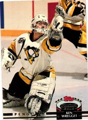 1992-93 Stadium Club #130a Ken Wregget - Image 1 of 2