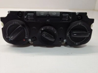 2007-2008 Volkswagen EOS A/C Heater Control single zone (climatic), heated seats - Image 1 of 4