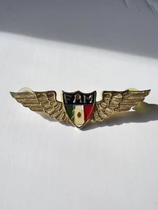 Prendedor de oro vintage de la Fuerza Aérea Mexicana FAM SEDENA Ejército de México - Imagen 1 de 3