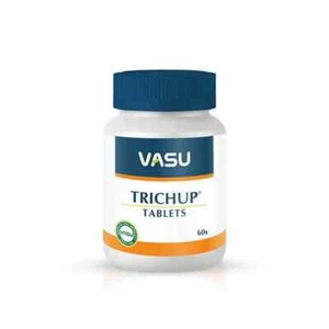 VASU - Trichup Tablet - 100% Ayurvedic | Boost hair growth - 60 Tabs (Pack of 2) - Picture 1 of 9