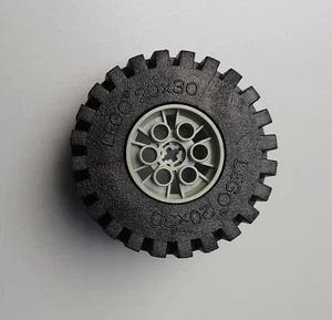 LEGO ® Technik Technic Rad Räder Reifen mit Felge 20 x 30 grau, weiß, gelb, rot - Bild 1 von 5