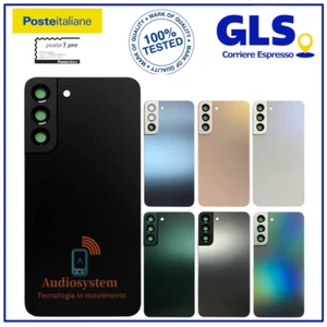 COVER POSTERIORE +VETRO LENTE SAMSUNG GALAXY S22+ PLUS SM-S906 SCOCCA =ORIGINALE - Picture 1 of 1